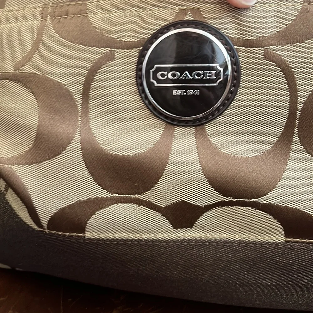 Large Coach Diaper Bag/Tote